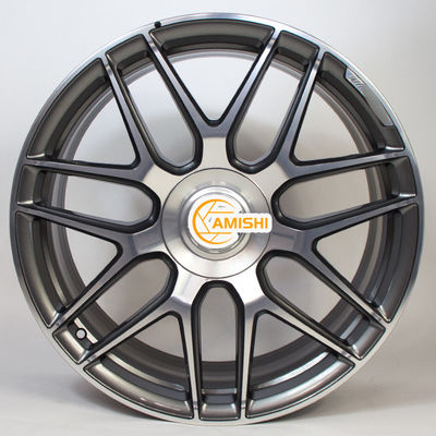 Forged Titanium Grey 7.5J Mercedes 20 Inch Amg Wheels Rims Lightweight
