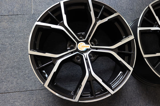 Forged ET30 BMW Black Rims 19 Inch 9.5J Aluminium Alloy Wheel Rim