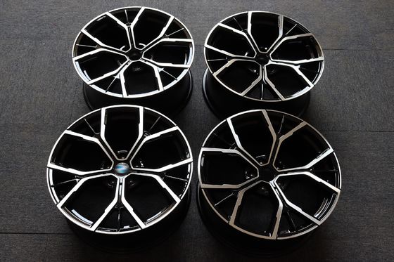 Forged ET30 BMW Black Rims 19 Inch 9.5J Aluminium Alloy Wheel Rim