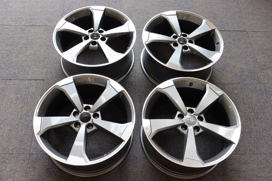 Cast Grey ET32 8.5J Aluminum Alloy 5 Spoke 19 Inch Rim For Audi RS3