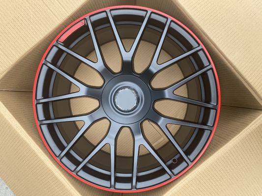Amg 19 Inch Forged Wheel C-Class W205 Cross-Spoke Design Edition 1 Red