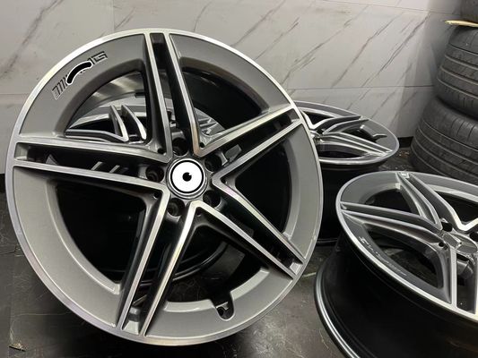 5 Double Spokes C63 Amg 19 Inch Rim Set for Mercedes-Benz C-Class