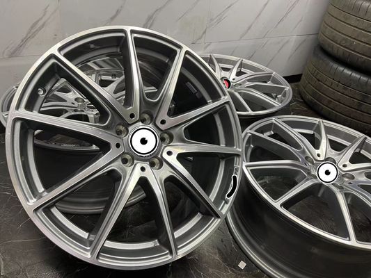 Amg 10 Spoke 19 Inch Rim Set E-Class 213 Himalaya Grey Genuine For Mercedes-Benz