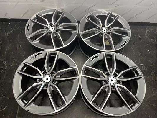 Amg 19 Inch Rim Set  5-Double-Spoke Tantal Grey For Mercedes-Benz Glb