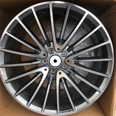 S-Class W223 Multi-Spoke Original Mercedes-Benz Cast Alloy Wheels Grey 20 Inch
