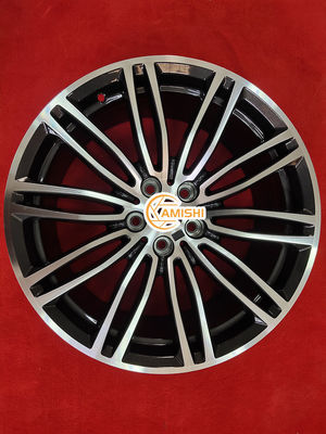 Glossy ET30 BMW 5 Series Alloy Rims 8J Black 19 Inch Alloy Wheels